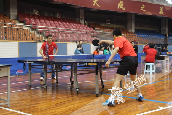 2017重庆市九龙坡区乒乓球团体赛开赛啦