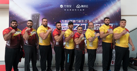 2019年中国斗腕公开赛：万佳安跨界体育营销与世界握手